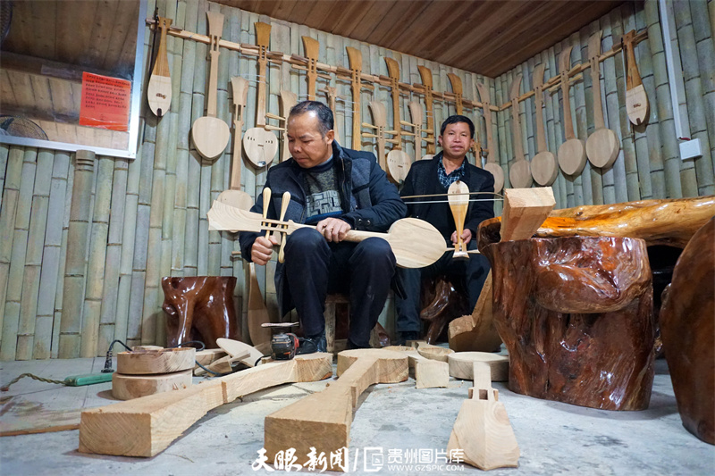 近年來,從江縣高增鄉黨支部在大力發展鄉村旅遊時,把侗族琵琶,二胡